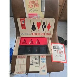 Vintage 1964 Milton Bradley MB Goren's Bridge for Two Card Game #5610 - Complete